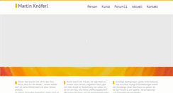 Desktop Screenshot of martin-knoeferl.de