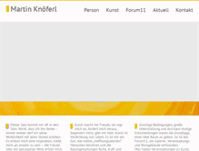 Tablet Screenshot of martin-knoeferl.de